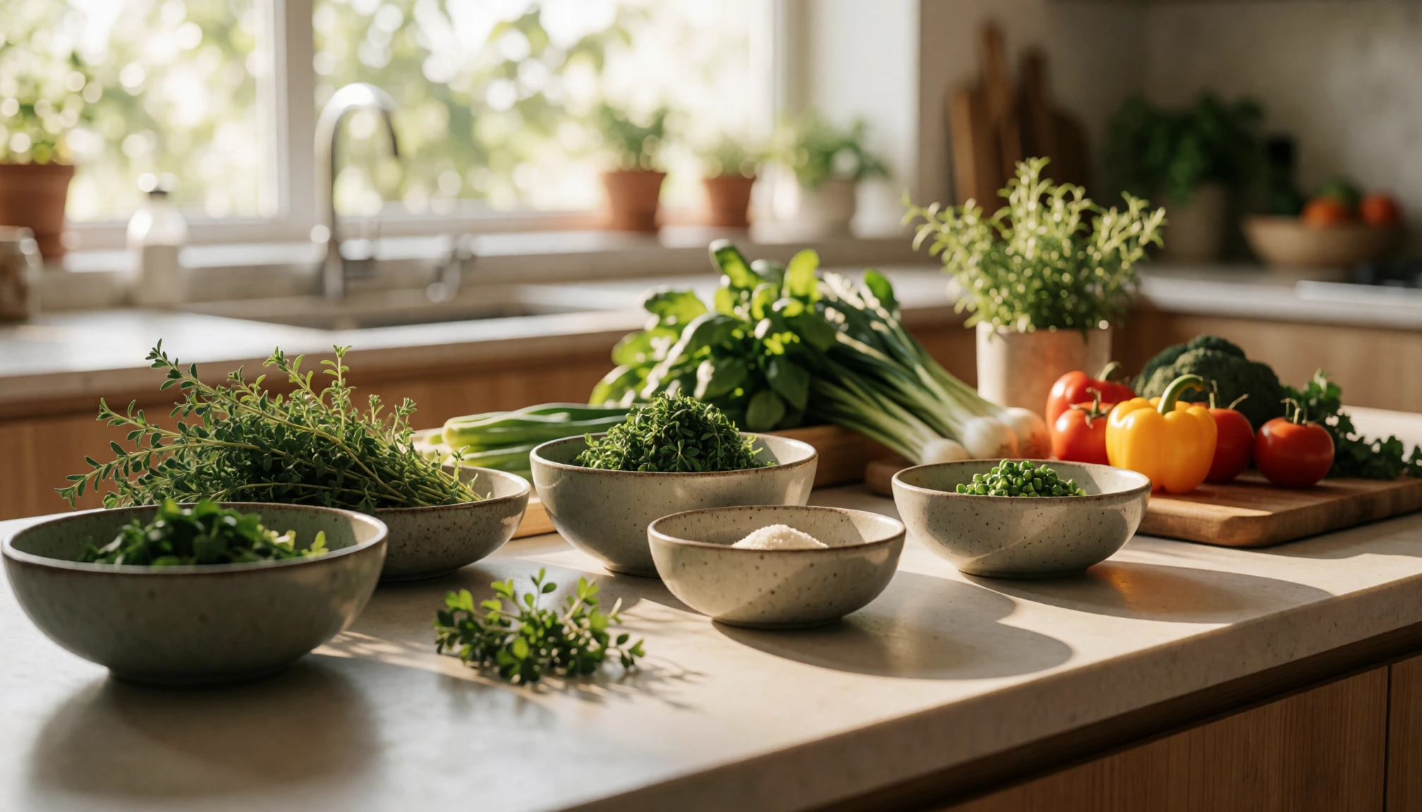 Légumes vapeur préparés pour un repas maison équilibré